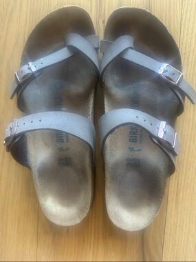 Birkenstock Two-Strap Slide Sandals Size 39